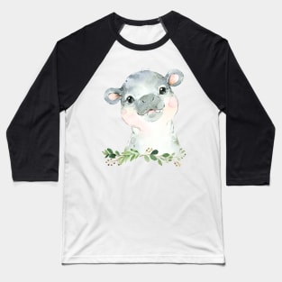 Hippo Baseball T-Shirt